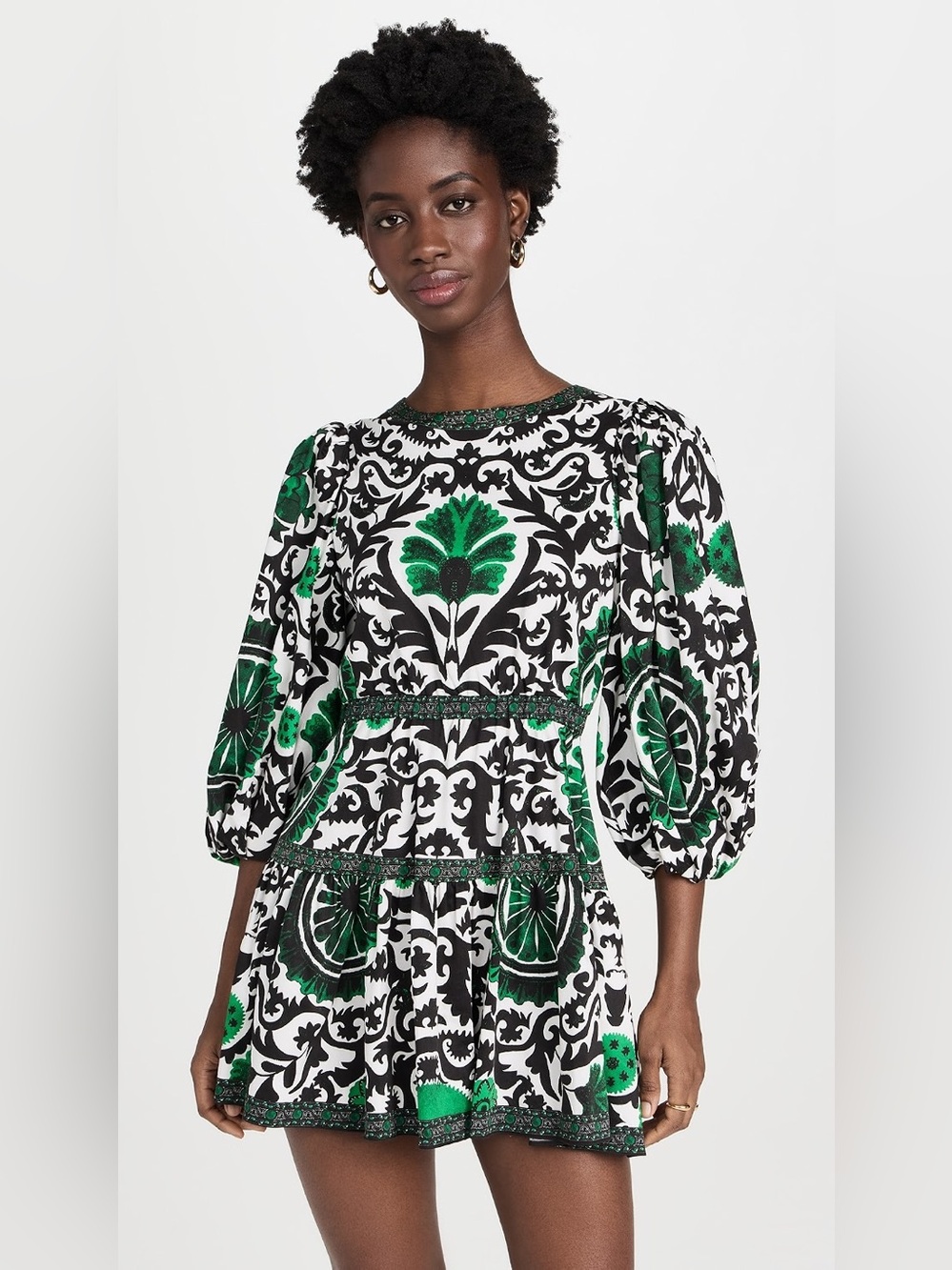 ALICE & OLIVIA Shayla Tiered Dress 4